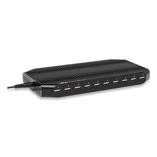 Tripp Lite Desktop Charging Station With Adjustable , 10 Devices, 9.4w X 4.7d X 1h, Black freeshipping - TVN Wholesale