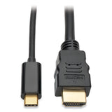 Tripp Lite Usb Type C To Hdmi Cable, 6 Ft, Black freeshipping - TVN Wholesale
