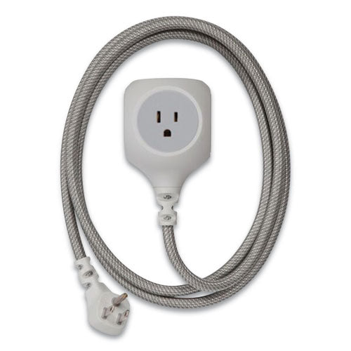 360 Electrical Habitat Premium Extension Cord + Usb, 6 Ft Braided Cord, 13 A, Tungsten freeshipping - TVN Wholesale