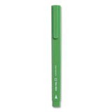 TRU RED™ Permanent Marker, Pen-style, Fine Bullet Tip, Green, Dozen freeshipping - TVN Wholesale