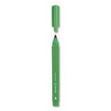 TRU RED™ Permanent Marker, Pen-style, Fine Bullet Tip, Green, Dozen freeshipping - TVN Wholesale