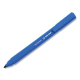 TRU RED™ Permanent Marker, Pen-style, Fine Bullet Tip, Blue, Dozen freeshipping - TVN Wholesale