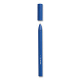 TRU RED™ Quick Dry Gel Pen, Stick, Medium 0.7 Mm, Blue Ink, Blue Barrel, 24-pack freeshipping - TVN Wholesale