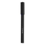 TRU RED™ Quick Dry Gel Pen, Stick, Medium 0.7 Mm, Black Ink, Black Barrel, 5-pack freeshipping - TVN Wholesale