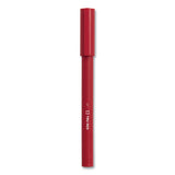 TRU RED™ Quick Dry Gel Pen, Stick, Medium 0.7 Mm, Red Ink, Red Barrel, Dozen freeshipping - TVN Wholesale