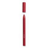 TRU RED™ Quick Dry Gel Pen, Stick, Medium 0.7 Mm, Red Ink, Red Barrel, Dozen freeshipping - TVN Wholesale