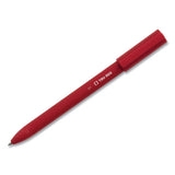 TRU RED™ Quick Dry Gel Pen, Stick, Medium 0.7 Mm, Red Ink, Red Barrel, Dozen freeshipping - TVN Wholesale