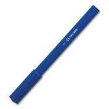 TRU RED™ Quick Dry Gel Pen, Stick, Fine 0.5 Mm, Blue Ink, Blue Barrel, Dozen freeshipping - TVN Wholesale