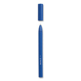 TRU RED™ Quick Dry Gel Pen, Stick, Fine 0.5 Mm, Blue Ink, Blue Barrel, Dozen freeshipping - TVN Wholesale