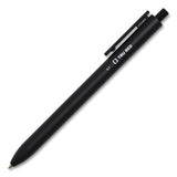TRU RED™ Quick Dry Gel Pen, Stick, Fine 0.5 Mm, Black Ink, Black Barrel, Dozen freeshipping - TVN Wholesale