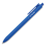 TRU RED™ Quick Dry Gel Pen, Retractable, Medium 0.7 Mm, Blue Ink, Blue Barrel, 5-pack freeshipping - TVN Wholesale