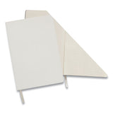 TRU RED™ Flexible-cover Business Journal, 1 Subject, Quadrille Rule, Gray Cover, 8 X 5.5, 96 Sheets freeshipping - TVN Wholesale
