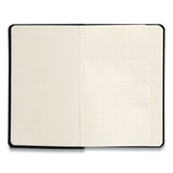 TRU RED™ Flexible-cover Business Journal, 1 Subject, Dotted Rule, Black Cover, 3.5 X 5.5, 128 Sheets freeshipping - TVN Wholesale