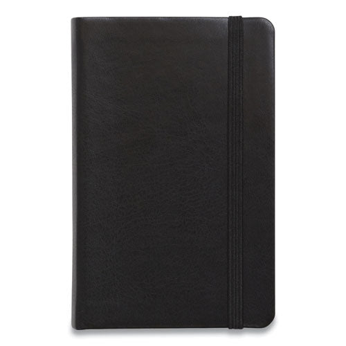 TRU RED™ Flexible-cover Business Journal, 1 Subject, Quadrille Rule, Black Cover, 3.5 X 5.5, 128 Sheets freeshipping - TVN Wholesale