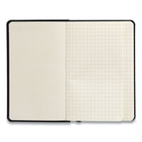 TRU RED™ Flexible-cover Business Journal, 1 Subject, Quadrille Rule, Black Cover, 3.5 X 5.5, 128 Sheets freeshipping - TVN Wholesale