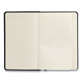 TRU RED™ Flexible-cover Business Journal, 1 Subject, Quadrille Rule, Black Cover, 3.5 X 5.5, 128 Sheets freeshipping - TVN Wholesale