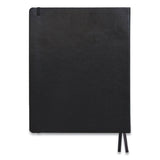 TRU RED™ Flexible-cover Business Journal, 1 Subject, Dotted Rule, Black Cover, 10 X 8, 128 Sheets freeshipping - TVN Wholesale