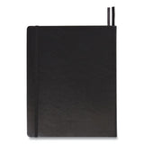 TRU RED™ Flexible-cover Business Journal, 1 Subject, Quadrille Rule, Black Cover, 10 X 8, 128 Sheets freeshipping - TVN Wholesale