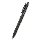 TRU RED™ Quick Dry Gel Pen, Retractable, Extra-fine 0.38 Mm, Black Ink, Black Barrel, 5-pack freeshipping - TVN Wholesale
