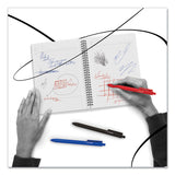 TRU RED™ Quick Dry Gel Pen, Retractable, Bold 1 Mm, Black Ink, Black Barrel, 5-pack freeshipping - TVN Wholesale