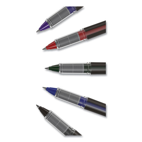 TRU RED™ Roller Ball Pen, Stick, Fine 0.5 Mm, Blue Ink, Black Barrel, 3-pack freeshipping - TVN Wholesale