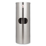 2XL Standing Stainless Wipes Dispener, 12 X 12 X 36, Cylindrical, 5 Gal, Stainless Steel freeshipping - TVN Wholesale