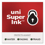 uni-ball® Vision Needle Roller Ball Pen, Stick, Fine 0.7 Mm, Black Ink, Silver Barrel, Dozen freeshipping - TVN Wholesale