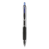 uni-ball® Signo 207 Needle Point Gel Pen, Retractable, Medium 0.7 Mm, Blue Ink, Black Barrel, Dozen freeshipping - TVN Wholesale