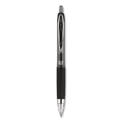 uni-ball® Signo 207 Gel Pen, Retractable, Bold 1 Mm, Black Ink, Translucent Black Barrel, Dozen freeshipping - TVN Wholesale