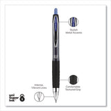 uni-ball® Signo 207 Gel Pen, Retractable, Bold 1 Mm, Blue Ink, Black-blue Barrel, Dozen freeshipping - TVN Wholesale
