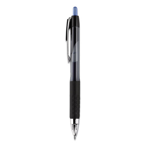 uni-ball® Signo 207 Gel Pen, Retractable, Bold 1 Mm, Blue Ink, Black-blue Barrel, Dozen freeshipping - TVN Wholesale