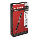 uni-ball® 207 Signo Gel Ultra Micro Gel Pen, Retractable, Extra-fine 0.38 Mm, Black Ink, Smoke Barrel freeshipping - TVN Wholesale