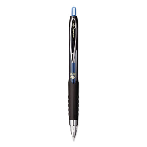 uni-ball® 207 Signo Gel Ultra Micro Gel Pen, Retractable, Extra-fine 0.38 Mm, Blue Ink, Smoke Barrel freeshipping - TVN Wholesale