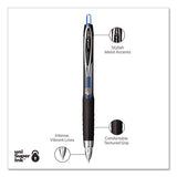 uni-ball® 207 Signo Gel Ultra Micro Gel Pen, Retractable, Extra-fine 0.38 Mm, Blue Ink, Smoke Barrel freeshipping - TVN Wholesale