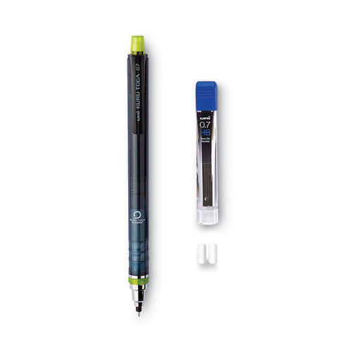 uni-ball® Kurutoga Mechanical Pencil, 0.7 Mm, Hb (#2), Black Lead, Black-green Barrel freeshipping - TVN Wholesale