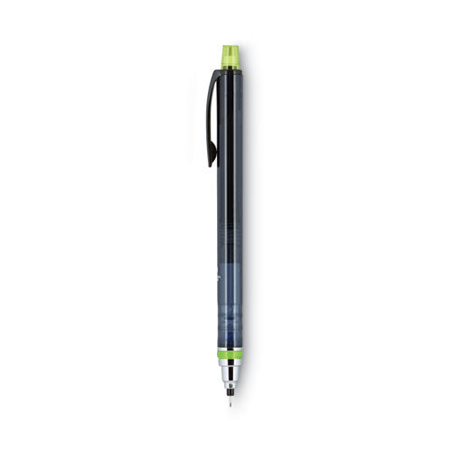 uni-ball® Kurutoga Mechanical Pencil, 0.7 Mm, Hb (#2), Black Lead, Black-green Barrel freeshipping - TVN Wholesale