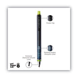 uni-ball® Kurutoga Mechanical Pencil, 0.7 Mm, Hb (#2), Black Lead, Black-green Barrel freeshipping - TVN Wholesale