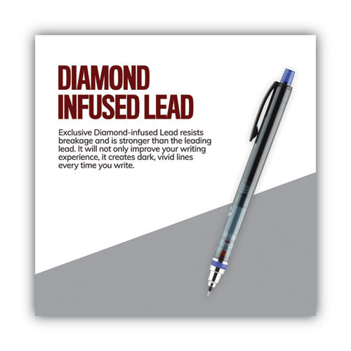 uni-ball® Kurutoga Mechanical Pencil, 0.7 Mm, Hb (#2), Black Lead, Black-green Barrel freeshipping - TVN Wholesale