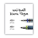 uni-ball® Kurutoga Mechanical Pencil, 0.7 Mm, Hb (#2), Black Lead, Black-green Barrel freeshipping - TVN Wholesale