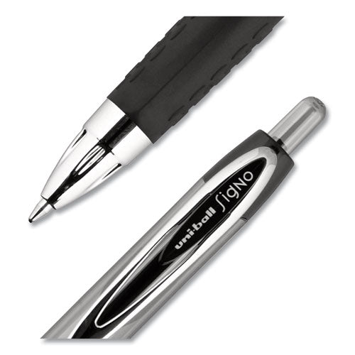 uni-ball® Signo 207 Gel Pen Value Pack, Retractable, Medium 0.7 Mm, Black Ink, Translucent Black Barrel, 36-box freeshipping - TVN Wholesale