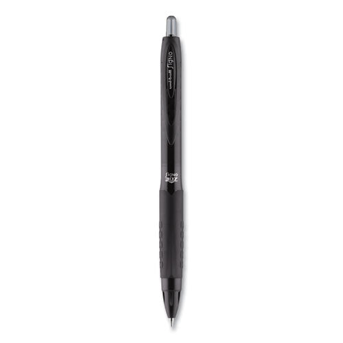 uni-ball® 307 Gel Pen, Retractable, Medium 0.7 Mm, Black Ink, Black Barrel, Dozen freeshipping - TVN Wholesale