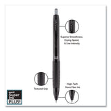 uni-ball® 307 Gel Pen, Retractable, Medium 0.7 Mm, Black Ink, Black Barrel, Dozen freeshipping - TVN Wholesale