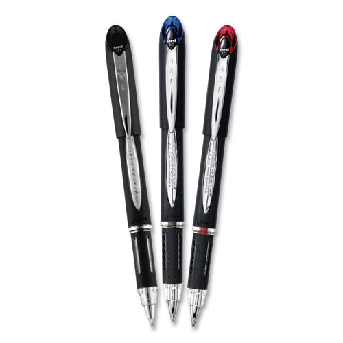 uni-ball® Jetstream Stick Ballpoint Pen, Bold 1 Mm, Blue Ink, Black Barrel freeshipping - TVN Wholesale