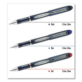 uni-ball® Jetstream Stick Ballpoint Pen, Bold 1 Mm, Blue Ink, Black Barrel freeshipping - TVN Wholesale