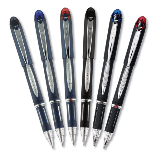 uni-ball® Jetstream Stick Ballpoint Pen, Bold 1 Mm, Blue Ink, Black Barrel freeshipping - TVN Wholesale