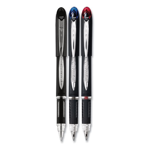 uni-ball® Jetstream Stick Ballpoint Pen, Bold 1 Mm, Blue Ink, Black Barrel freeshipping - TVN Wholesale