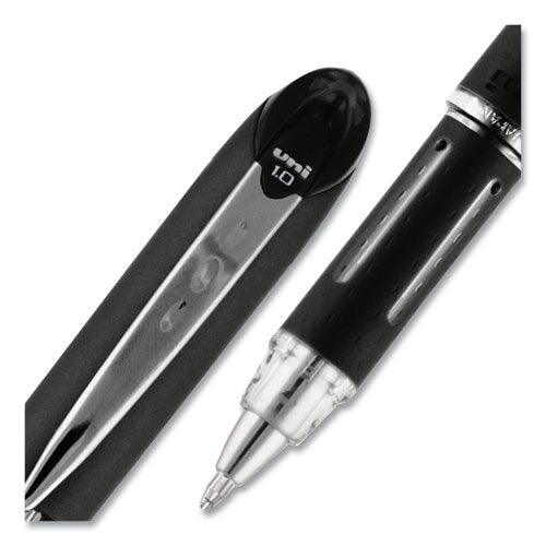 uni-ball® Jetstream Stick Ballpoint Pen, Bold 1 Mm, Blue Ink, Black Barrel freeshipping - TVN Wholesale