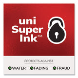 uni-ball® Signo 207 Gel Pen, Retractable, Medium 0.7 Mm, Black Ink, Smoke-black Barrel, Dozen freeshipping - TVN Wholesale