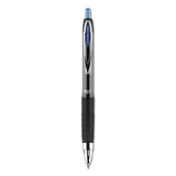 uni-ball® Signo 207 Gel Pen, Retractable, Medium 0.7 Mm, Blue Ink, Smoke-black-blue Barrel, Dozen freeshipping - TVN Wholesale