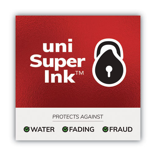 uni-ball® Jetstream Ballpoint Pen, Stick, Fine 0.7 Mm, Black Ink, Black Barrel freeshipping - TVN Wholesale